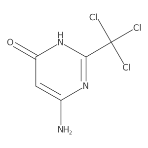 6-Amino-4-Hydroxy-2-Trichloromethylpyrimidine Structure