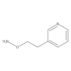 o-(2-(Pyridin-3-yl)ethyl)hydroxylamine结构式
