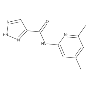 N-(4,6-dimethylpyridin-2-yl)-2H-triazole-4-carboxamide Structure
