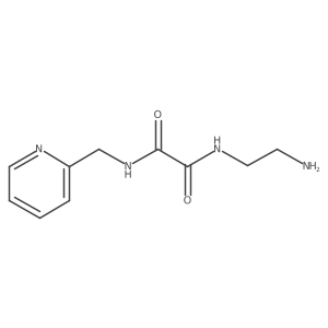 N-(2-Aminoethyl)-N'-(pyridin-2-ylmethyl)ethanediamide Structure