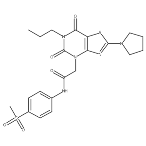 2-{4-[(4-methoxybenzyl)thio]-1H-pyrrolo[3,2-c]pyridin-1-yl}-N-(2-methoxyphenyl)acetamide结构式