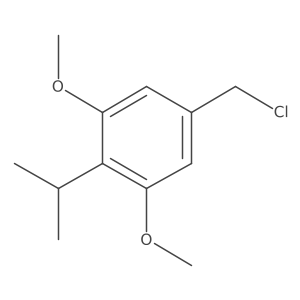 5-(Chloromethyl)-2-isopropyl-1,3-dimethoxybenzene Structure