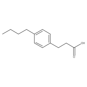 3-(4-Butylphenyl)propanoic acid结构式