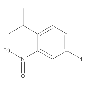 4-Iodo-1-isopropyl-2-nitrobenzene结构式
