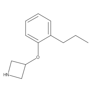 3-(2-Propylphenoxy)azetidine Structure