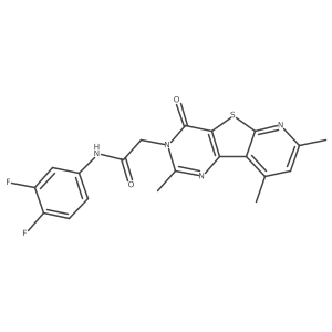 N-(tert-butyl)-2-{1-[(2-oxo-3-propyl-2,3-dihydro-1,3-benzoxazol-6-yl)sulfonyl]piperidin-4-yl}acetamide结构式