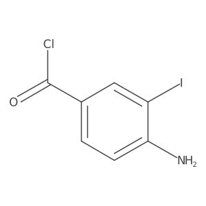 4-Amino-3-iodobenzoyl chloride Structure