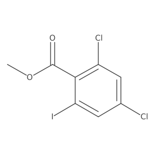 Methyl 2,4-dichloro-6-iodobenzoate Structure