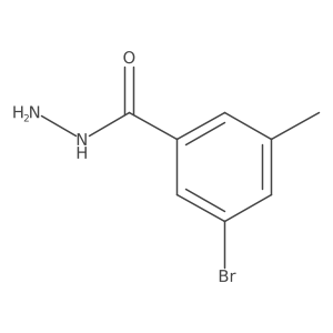 3-Bromo-5-methylbenzohydrazide Structure