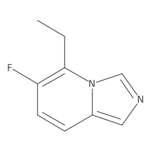 Imidazo[1,5-a]pyridine, 5-ethyl-6-fluoro- Structure