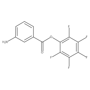 Phenol, 2,3,4,5,6-pentafluoro-, 1-(3-aminobenzoate) Structure