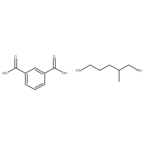 isophthalic acid;2-methylpentane-1,5-diamine结构式