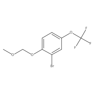 2-Bromo-1-(methoxymethoxy)-4-(trifluoromethoxy)benzene Structure