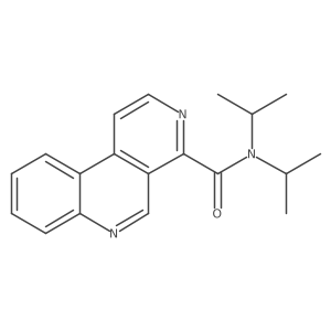 N,N-Bis(1-methylethyl)benzo[c][2,7]naphthyridine-4-carboxamide Structure