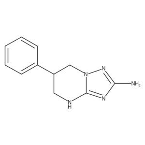 6-phenyl-4H,5H,6H,7H-[1,2,4]triazolo[1,5-a]pyrimidin-2-amine Structure