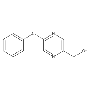 5-Phenoxy-2-pyrazinemethanol Structure