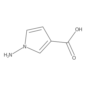 1-Amino-1H-pyrrole-3-carboxylic acid Structure