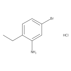 5-Bromo-2-ethylaniline hydrochloride Structure