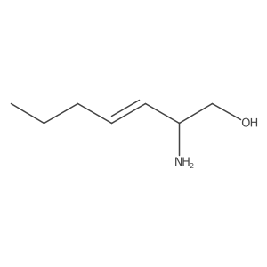 2-Aminohept-3-en-1-ol结构式
