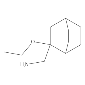 {2-Ethoxybicyclo[2.2.2]octan-2-yl}methanamine结构式