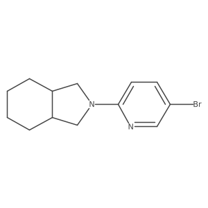 2-(5-bromopyridin-2-yl)-octahydro-1H-isoindole Structure