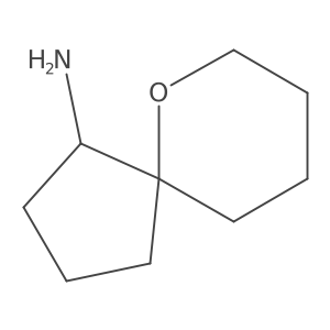 rac-(1R,5S)-6-oxaspiro[4.5]decan-1-amine Structure