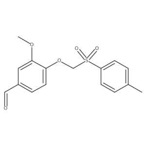 3-Methoxy-4-(tosylmethoxy)benzaldehyde Structure