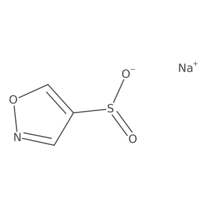 Sodiumisoxazole-4-sulfinate Structure