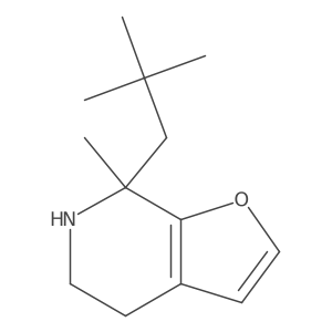 7-(2,2-dimethylpropyl)-7-methyl-4H,5H,6H,7H-furo[2,3-c]pyridine Structure