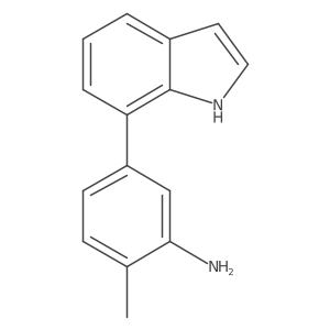 5-(1H-indol-7-yl)-2-methylaniline Structure