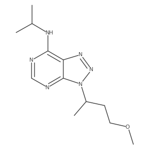 3-(4-methoxybutan-2-yl)-N-(propan-2-yl)-3H-[1,2,3]triazolo[4,5-d]pyrimidin-7-amine Structure