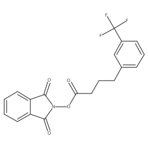 1,3-dioxo-2,3-dihydro-1H-isoindol-2-yl 4-[3-(trifluoromethyl)phenyl]butanoate结构式
