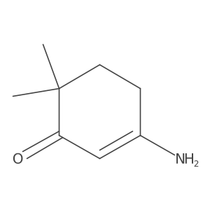 3-Amino-6,6-dimethylcyclohex-2-enone结构式