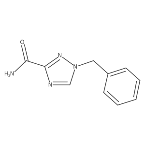 1-Benzyl-1H-1,2,4-triazole-3-carboxamide结构式