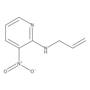 N-Allyl-3-nitropyridin-2-amine Structure