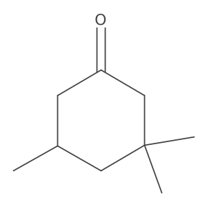 3,3,5-trimethyl(6-(2)H)cyclohexan-1-one Structure