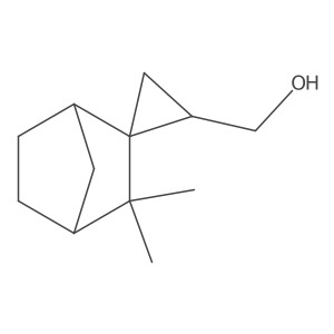 3,3-Dimethylspiro[bicyclo[2.2.1]heptane-2,1a(2)-cyclopropane]-2a(2)-methanol结构式