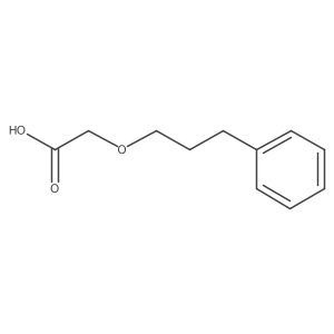 2-(3-Phenylpropoxy)acetic acid结构式