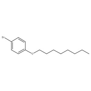 1-Bromo-4-(octylthio)benzene结构式