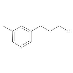 1-(3-Chloropropyl)-3-methylbenzene Structure