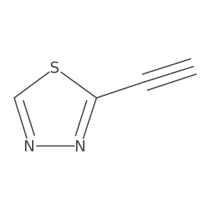 2-Ethynyl-1,3,4-thiadiazole Structure