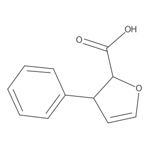 3-Phenyl-2,3-dihydrofuran-2-carboxylic acid Structure