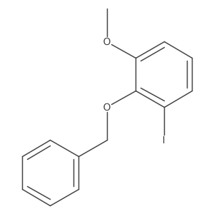 2-(Benzyloxy)-1-iodo-3-methoxybenzene结构式
