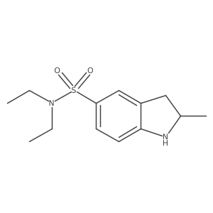 N,N-Diethyl-2-methylindoline-5-sulfonamide Structure
