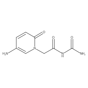2-(5-Amino-2-oxopyridin-1(2h)-yl)-N-carbamoylacetamide结构式