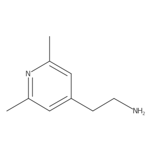 2-(2,6-Dimethylpyridin-4-YL)ethanamine Structure