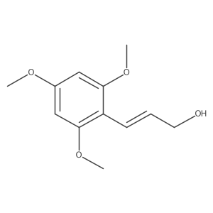 3-(2,4,6-Trimethoxyphenyl)prop-2-en-1-ol结构式