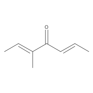 (2E,5E)-3-Methyl-2,5-heptadien-4-one Structure