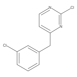 2-Chloro-4-(3-chloro-benzyl)-pyrimidine Structure