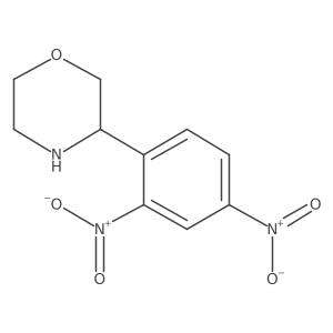 (3S)-3-(2,4-Dinitrophenyl)morpholine Structure